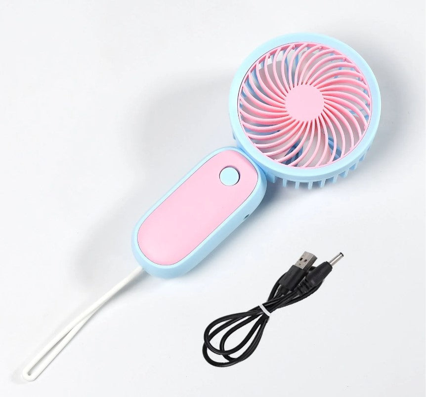 Minimalist Hand Held Portable Rechargeable Fan | Brehn