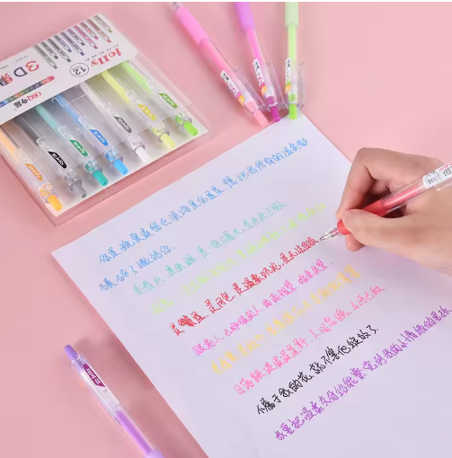 Brehn | Buntes Gelstift-Set für kreative 3D-Kunstwerke