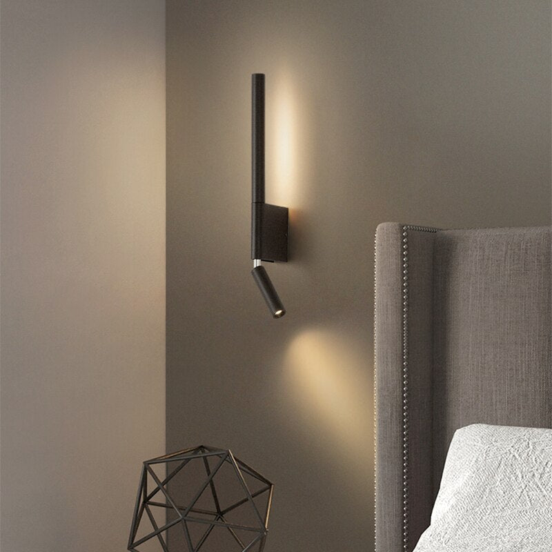 Nachttisch 330-Grad drehende Wandlampe