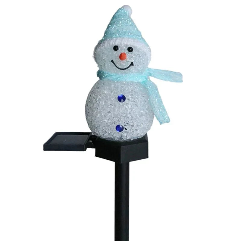 Solarbetriebene Schneemannlampe - SolarSnow | Brehn