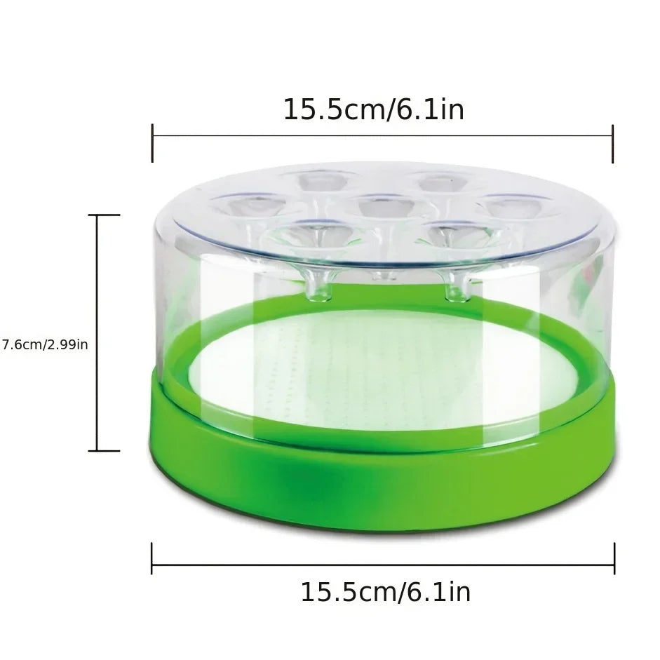 Brehn | Fly Trap EcoTrap 7 | Wiederverwendbar & Ungiftig | Ohne Elektrizität & Chemikalien | Mit 7 Eingängen für effektive Fliegenbekämpfung