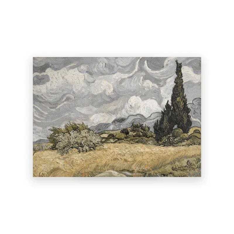 Klassische Vintage Sommer Landschaften Fine Art Leinwanddrucke Galerie Wandkunst Bilder für Wohnzimmer Esszimmer Schlafzimmer Wohnkultur | Brehn