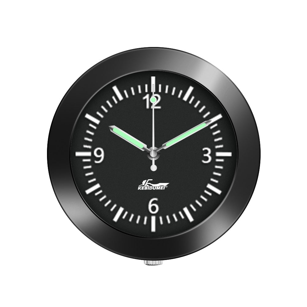 Brehn | Aufklebbare Auto Armaturenbrett Leuchtende Uhr