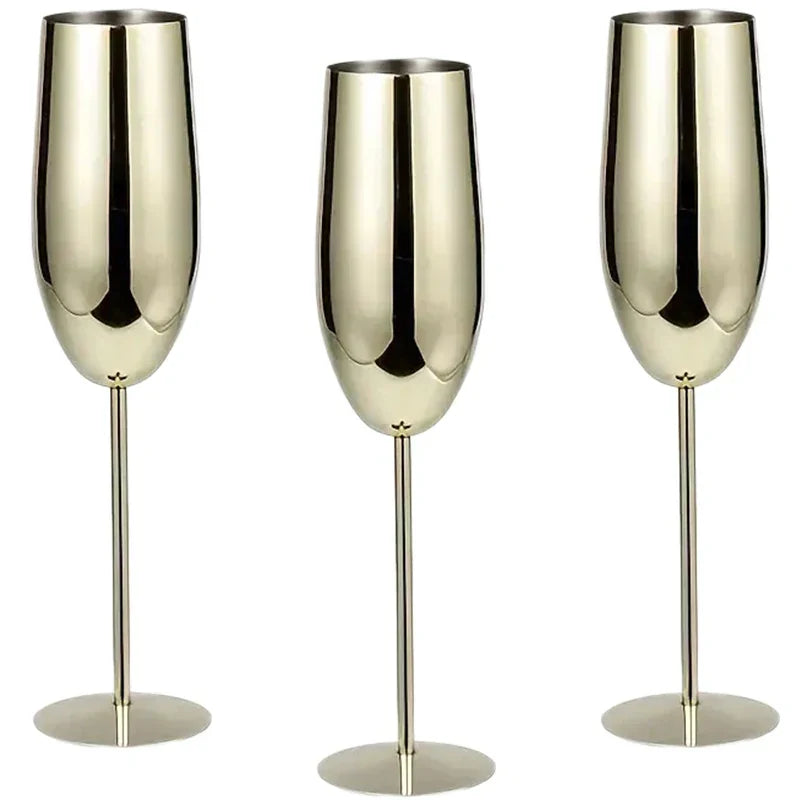 Brehn | Edelstahl Gläser (Set von 6)