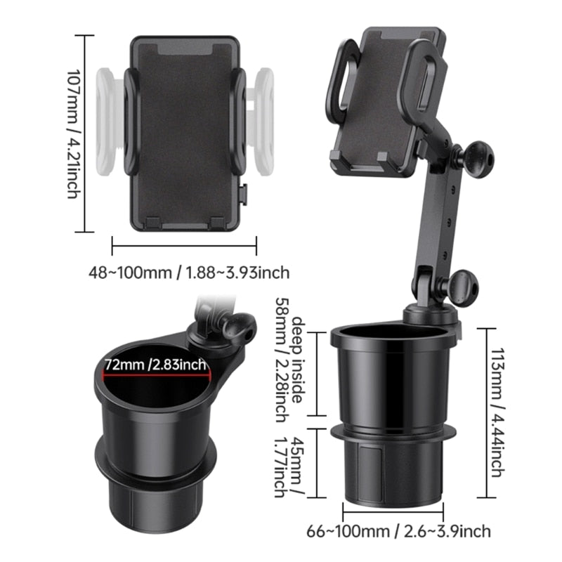 Brehn | Drive Comfort Auto Becherhalter Handy Ständer