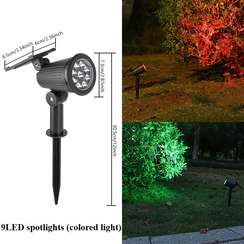 Solar LED Gartenstrahler Außen | Brehn