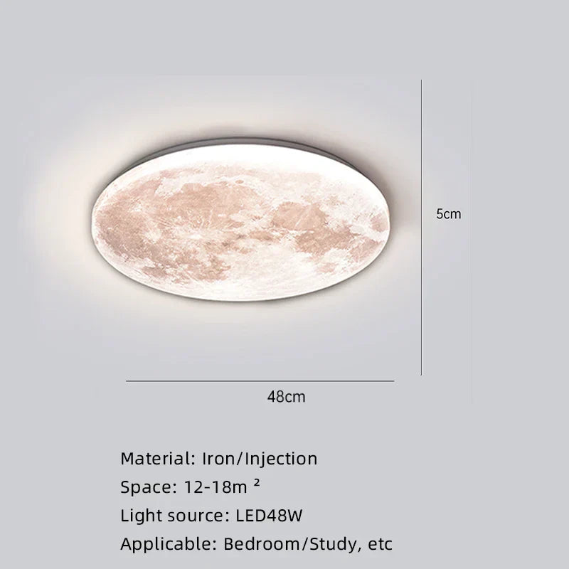 Mondoberfläche Künstlerische Moderne Deckenlampe | Brehn