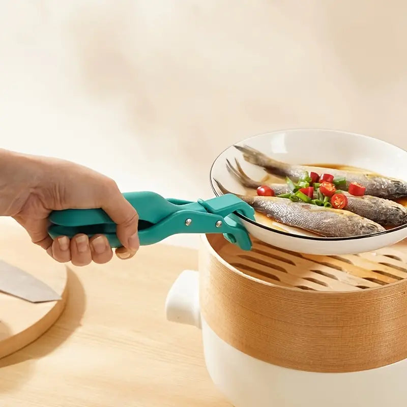 Brehn | Silicone Küchentang 22 cm mit ergonomischem Griff - Hohe Hitzebeständigkeit, rutschfest