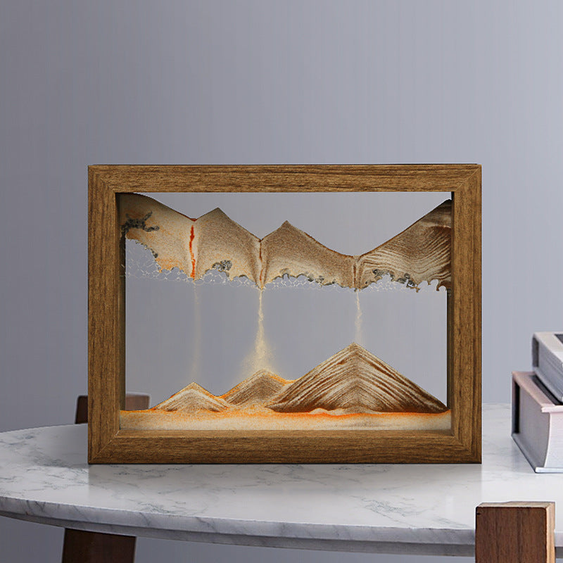 Brehn | Massivholz 3D rotierende Sandmalerei