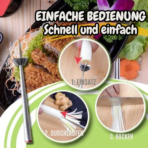 VeggiTwirl Spiralschneider mit Edelstahlklingen für Gemüse | Brehn