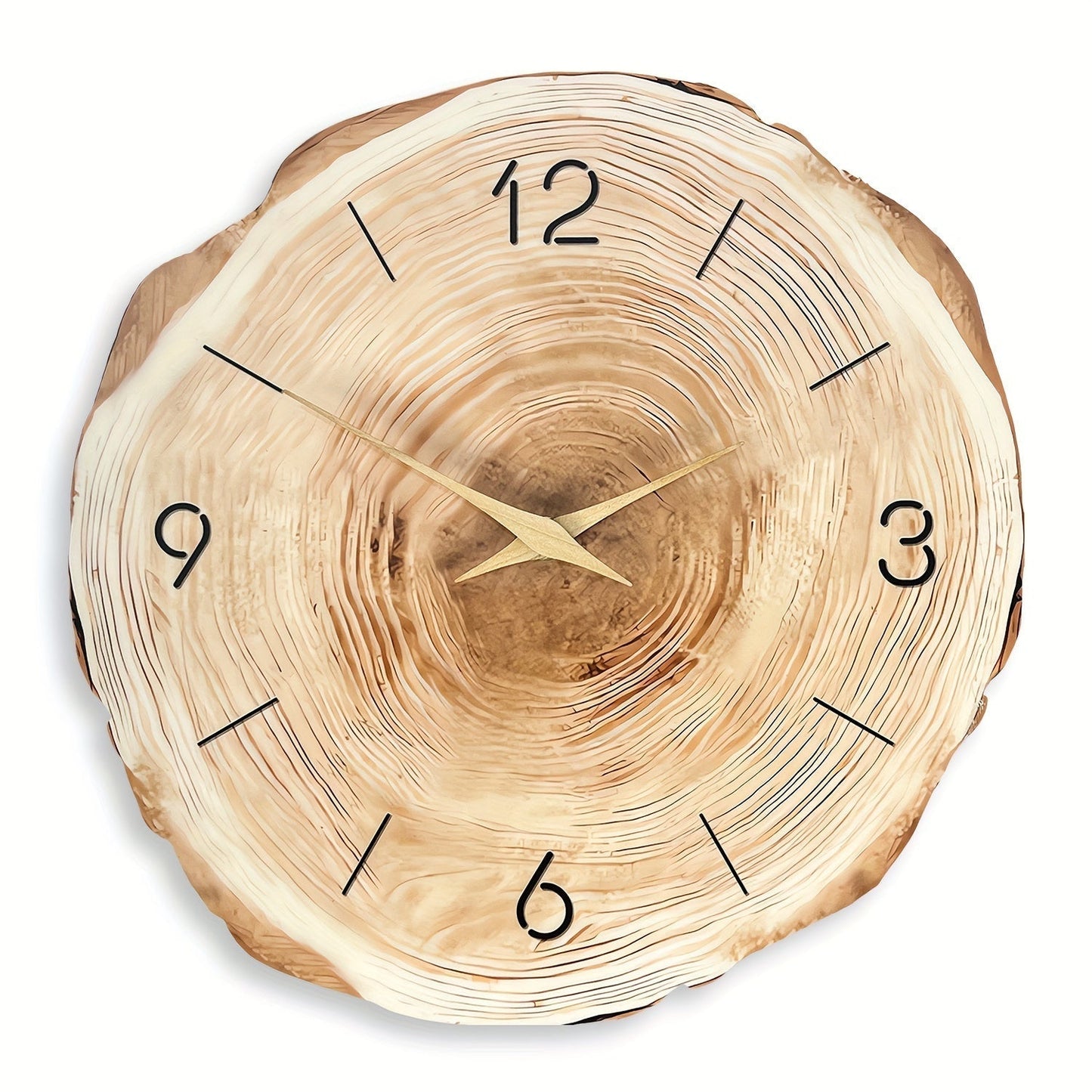 Brehn | Stilvolle moderne Holzwanduhr