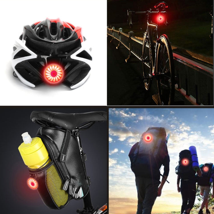 Brehn | Fahrrad Smart Sensor Bremslicht USB Rücklicht Warnlicht (Titan)