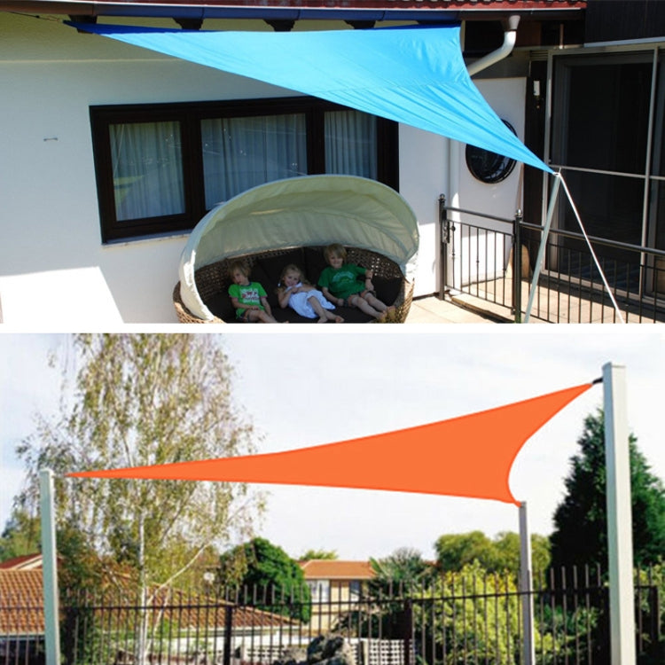Brehn | Dreieckiger Outdoor-Garten-Sonnensegel wasserdicht UV-beständig, Größe: 3m x 4m x 5m (Beige)