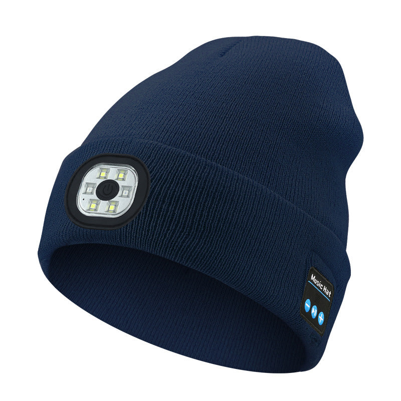 Brehn | LED Bluetooth Mütze mit abnehmbaren Lautsprechern