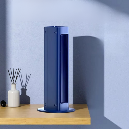 Extrem leiser, wandmontierter, blattloser Ventilator – Leistungsstarker und kompakter Luftkühler für Zuhause und Büro