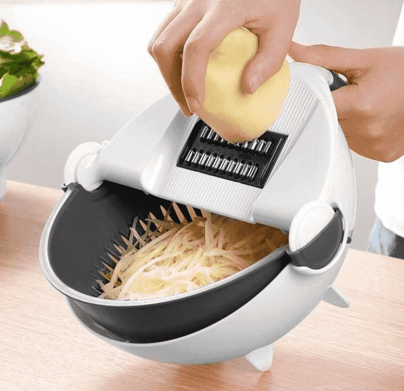 Cut N' Drain Veggie Slicing Bowl | Brehn
