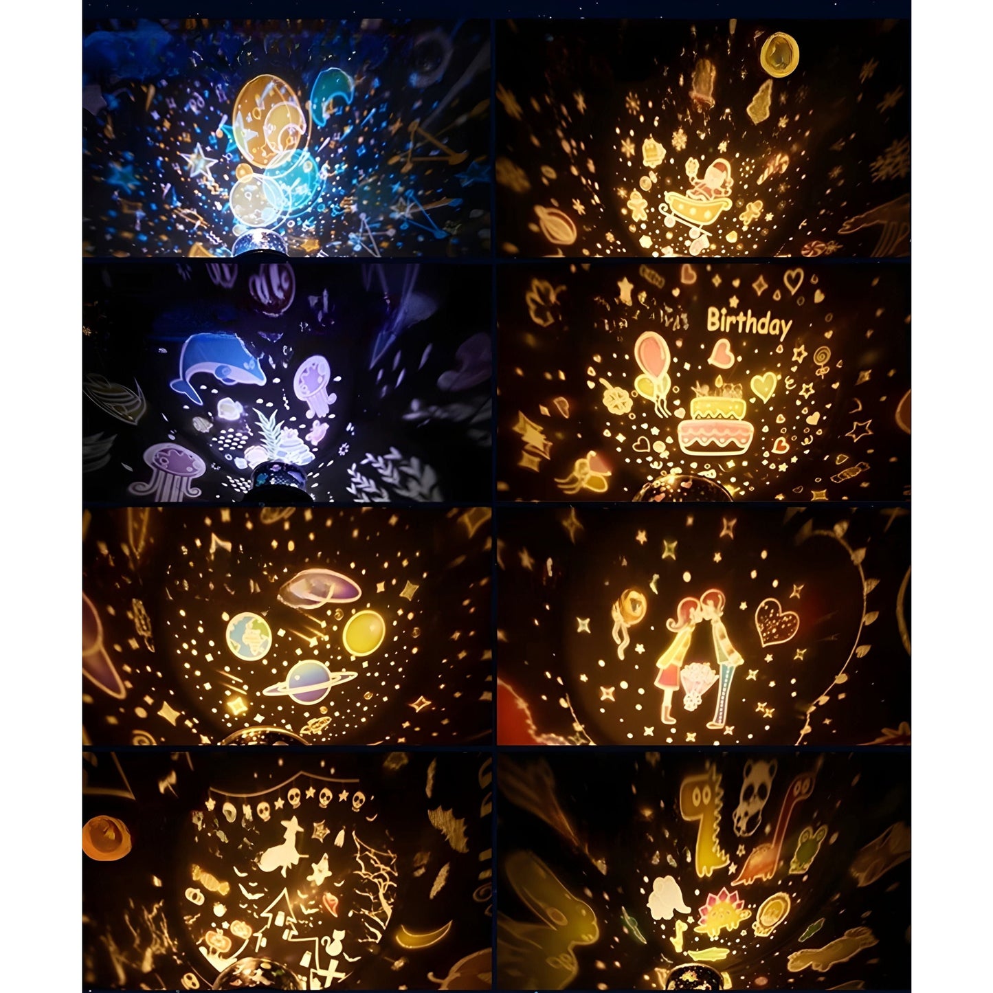 BunnyBeam Light – Niedliches Hasenprojektor-Nachtlicht für Kinder