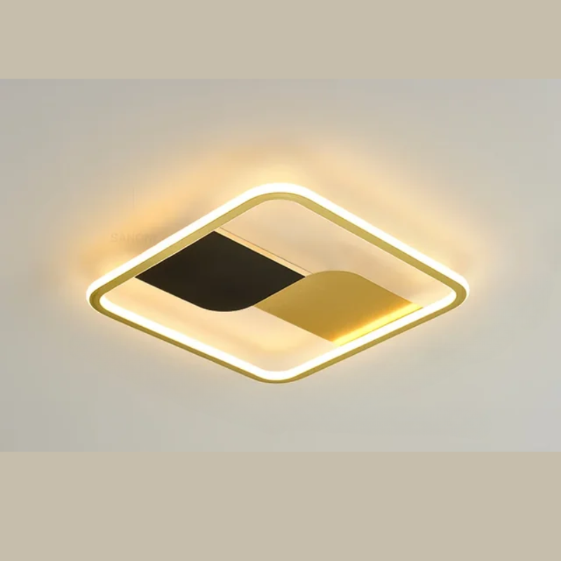 Moderne LED-Deckenleuchte mit rundem Design – Dimmbar für Schlafzimmer und Wohnzimmer | Brehn
