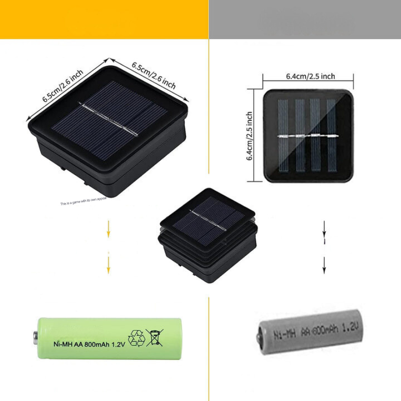 Brehn | Marokkanische wasserdichte Solar-Lichterkette, l 12 Meter, 100 LED-Lampen, l 8