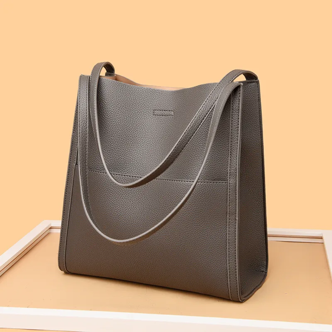 Große Leder-Handtasche mit großzügigem Fassungsvermögen - DailyLux | Brehn