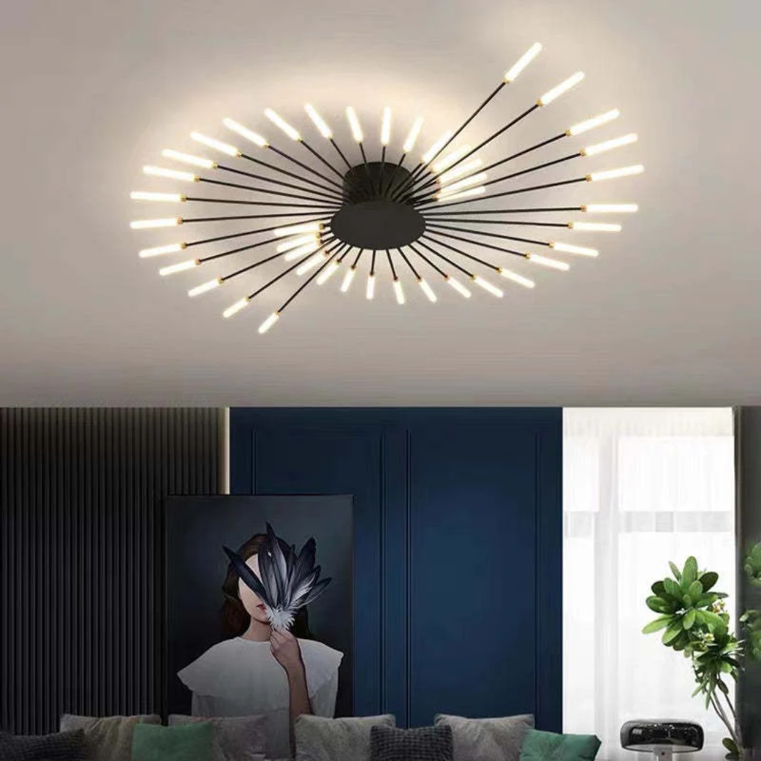 Brehn | Moderne Große LED Deckenleuchte - LumenMax
