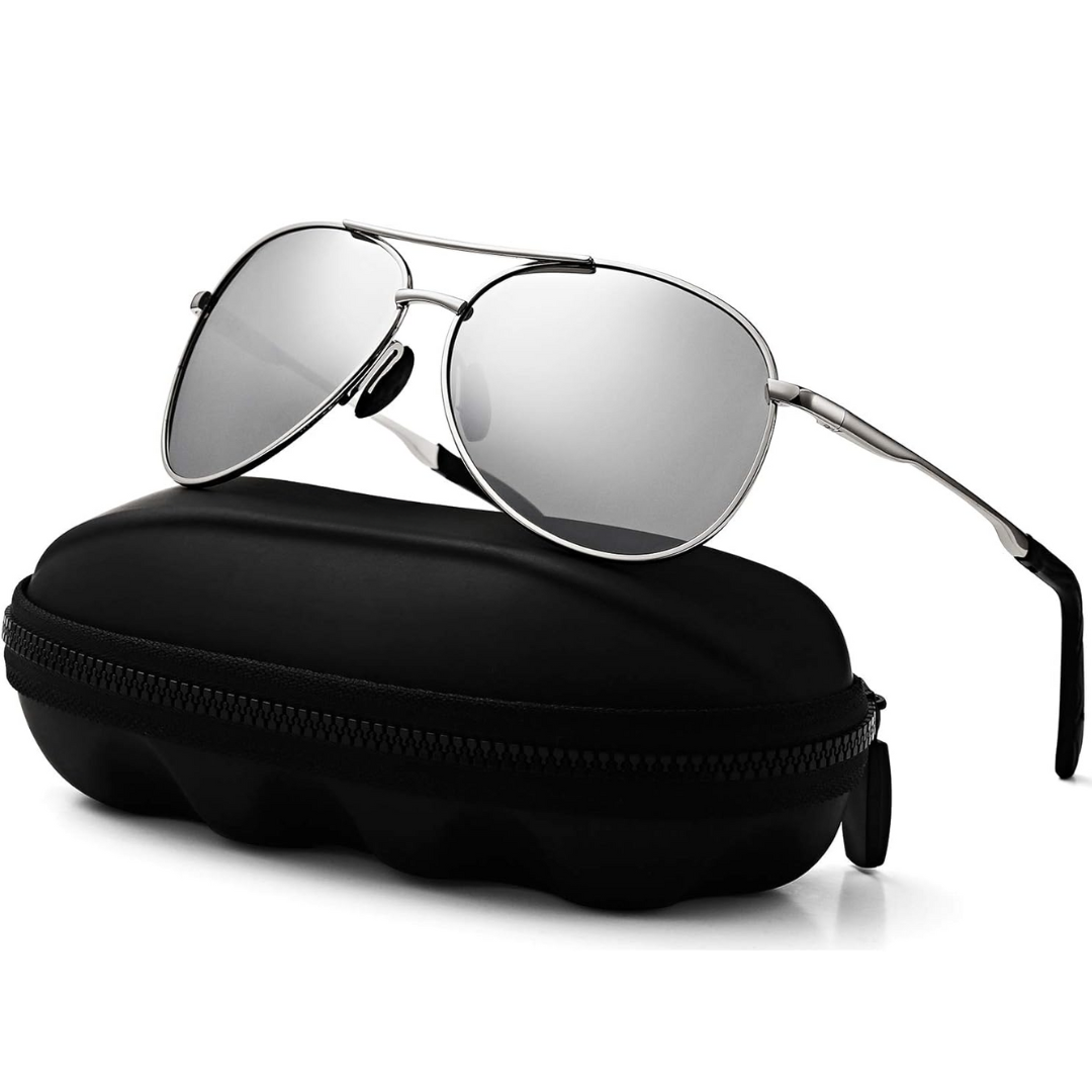 Premium polarisierte Aviator-Sonnenbrille - Joey | Brehn