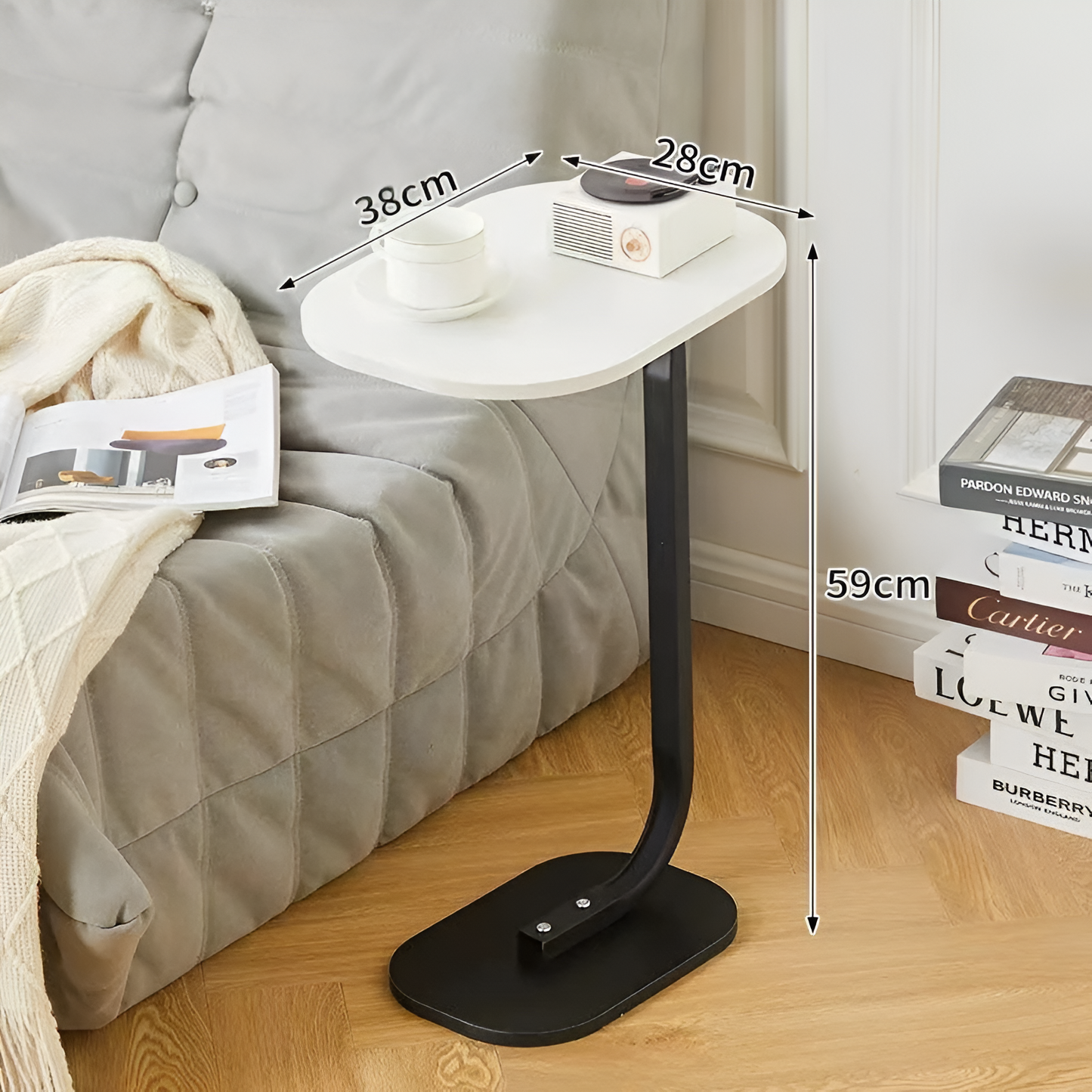 MinimalistCorner TaBrehne – Minimalistischer C-förmiger Seiten-TaBrehne