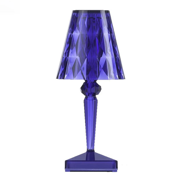 Acryl Kristall Tischlampe – Kunstvolles Design, Dimmbar, Energiesparend, Ideal für Wohnzimmer oder Schlafzimmer | Brehn