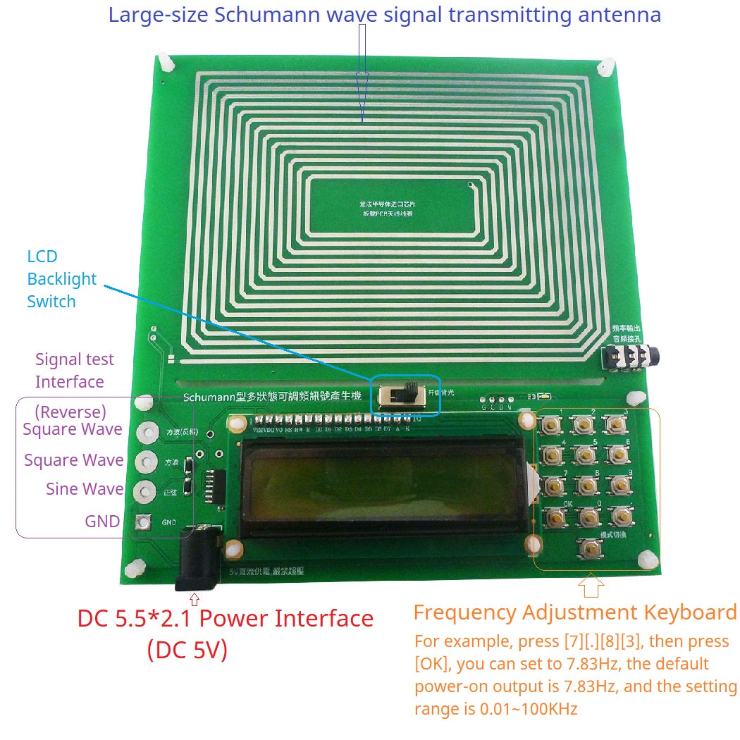 Schumann-Resonanz-Frequenz-Wellen-Generator | Brehn