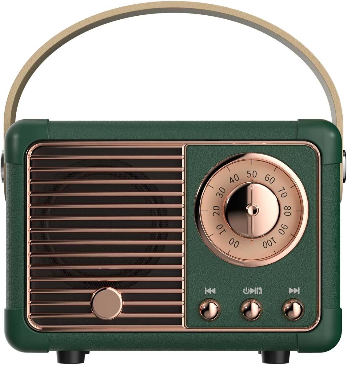 Brehn | Vintage Bluetooth Hi-Fi Lautsprecher mit Stereo-Sound – Klassisches Design