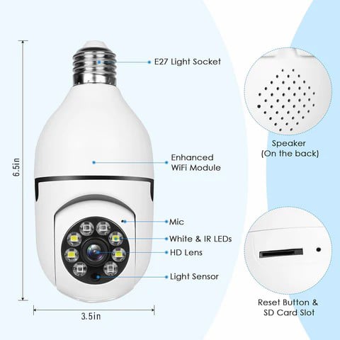 VistaGuard 360 Wireless Sicherheitskamera | Brehn