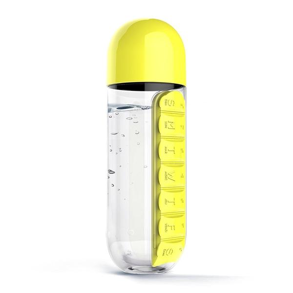 Vitamin Pillenbox Wasserflasche | Brehn