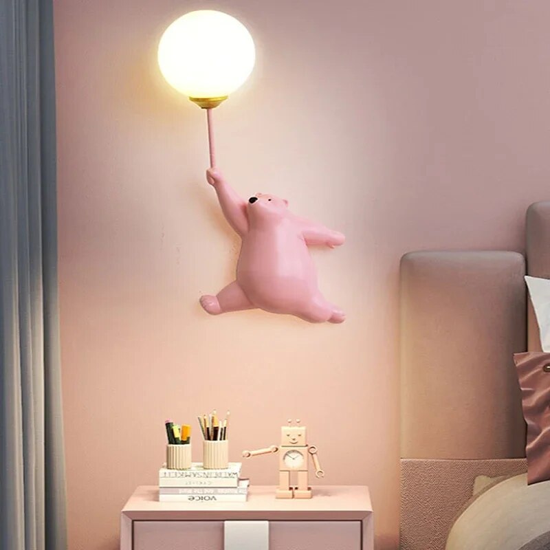 Moderne LED Wandleuchte für Kinderzimmer – Design Wandlampe | Brehn