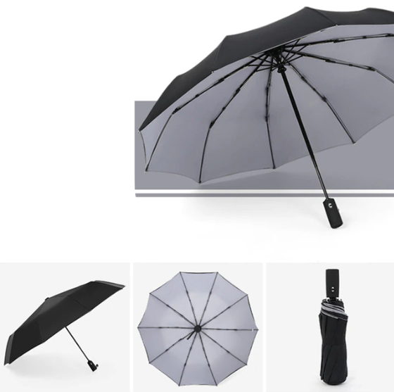 Brehn | Winddichter Regenschirm AeroShield – Schutz gegen Wind und Regen