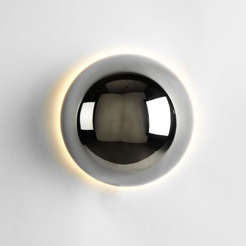 Mittelalterliche Bauhaus-Wandleuchte – Moderne runde LED-Leuchte