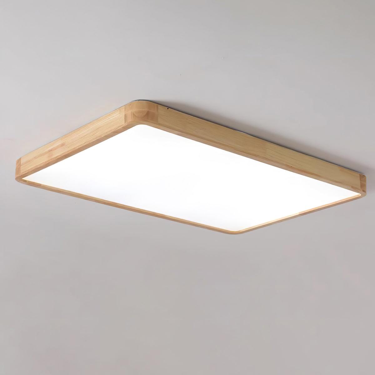Holz Flush Mount Deckenleuchte | Brehn