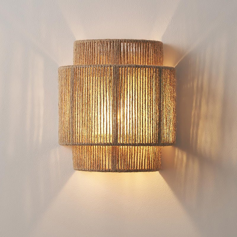 Vintage LED-Lampe Bohemian-Weide Natürlicher Touch | Brehn
