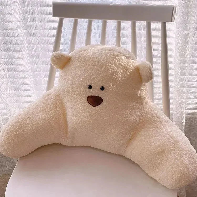 Teddy Shape Weiche Bürostuhlkissen - Plüsch Baumwollkomfort | Brehn