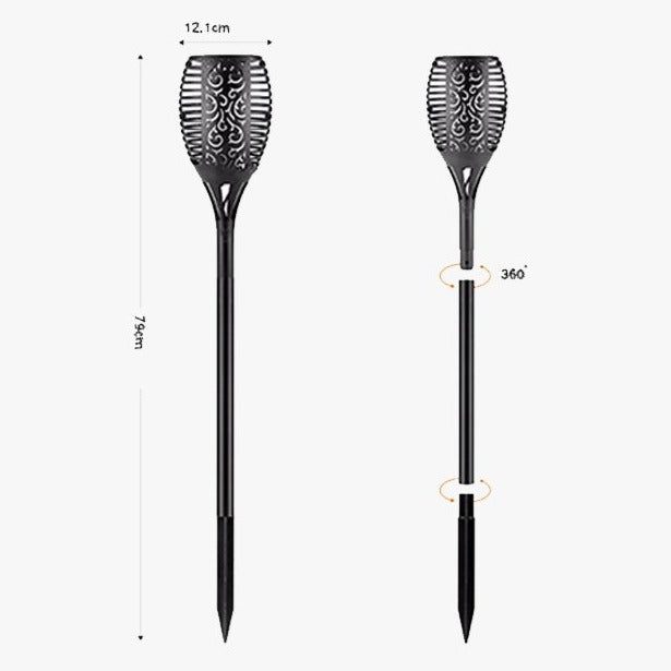 Solar Flame Flackernde Lampe Fackel | Brehn