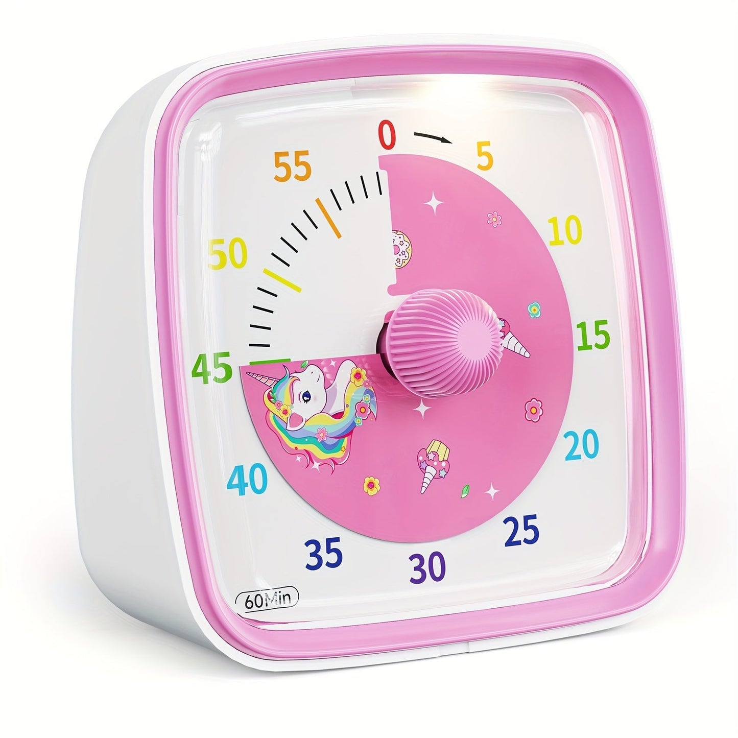 Rainbow Time Management Timer – Visueller 60-Minuten-Countdown-Timer für Studium, Arbeit und Zuhause | Brehn