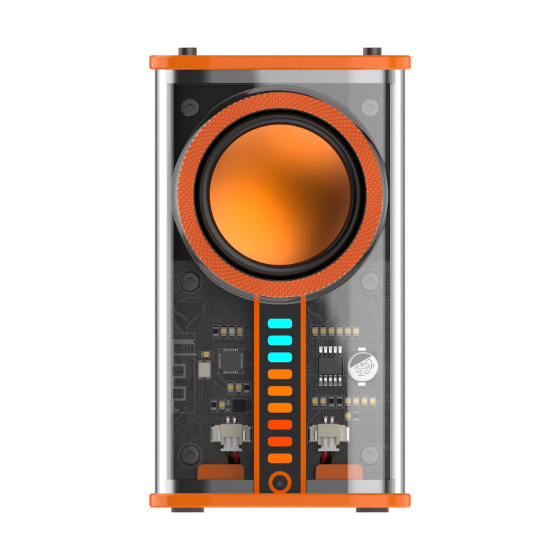 Transparenter kabelloser Mecha-Bluetooth-Lautsprecher | Brehn