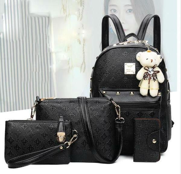 Brehn | Fashion Damen Süßer Bären Set Tasche