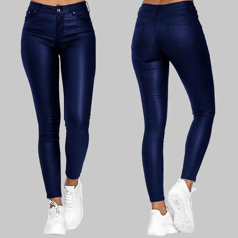 Wolff Skinny-Lederhose