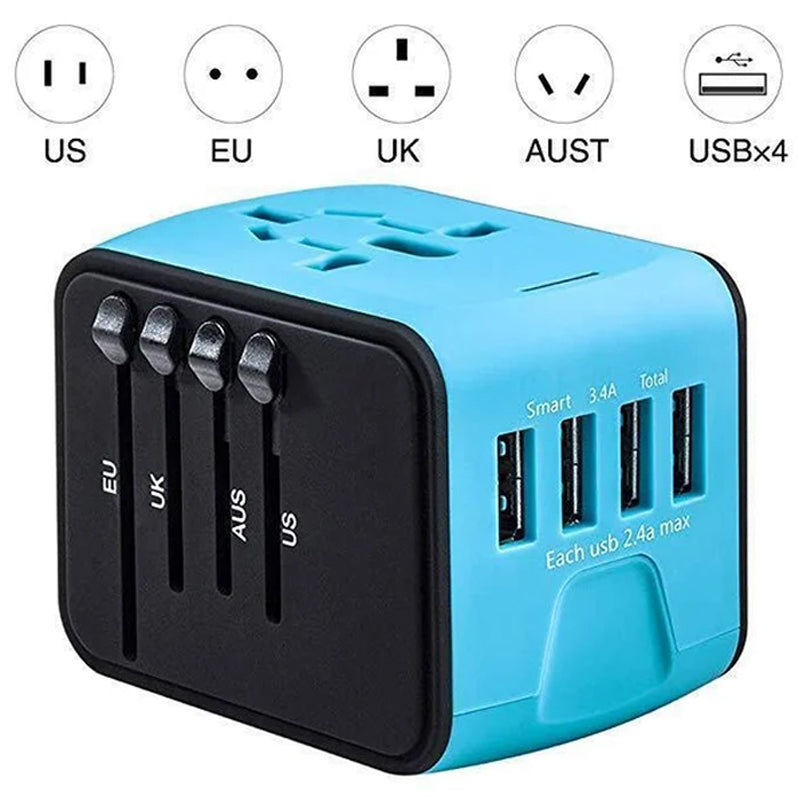 Brehn | Universeller Smart-Reiseadapter Spannungswandler