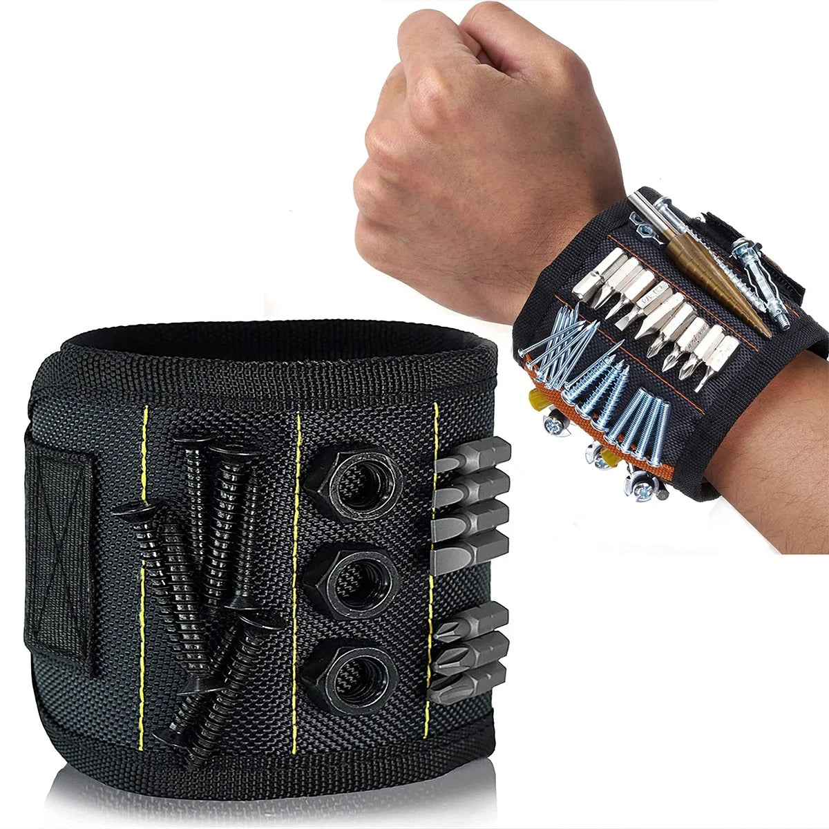 MagnoGrip Armband — Nie wieder suchen, immer alles griffbereit und fertig in Rekordzeit! | Brehn