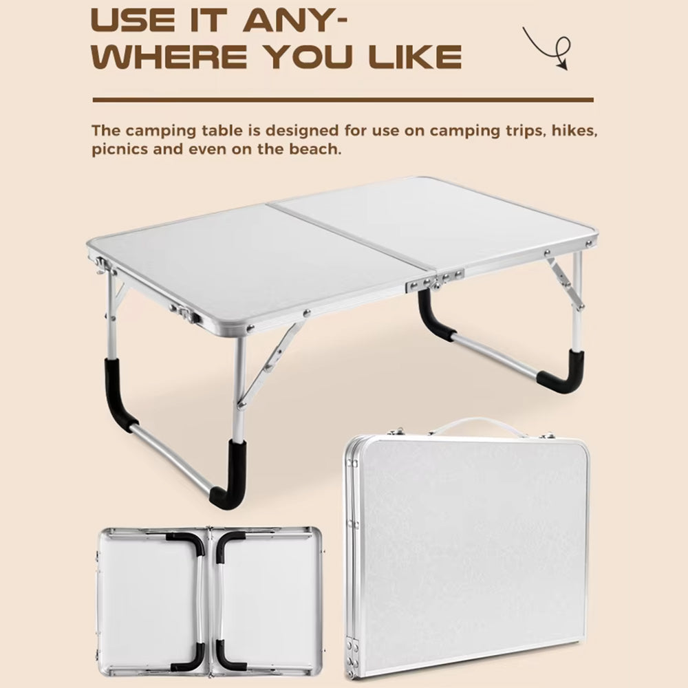 Klappbarer leichter Campingtisch aus Aluminium | Brehn