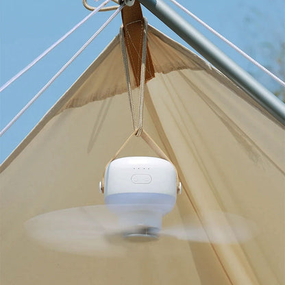 BreezeFlow - Wiederaufladbarer Deckenventilator mit Fernbedienung Brehn