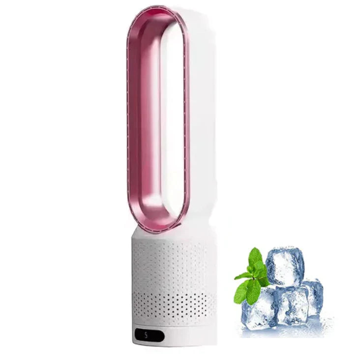 Tragbarer bladeless Ventilator mit Luftreinigung und Fernbedienung | Brehn