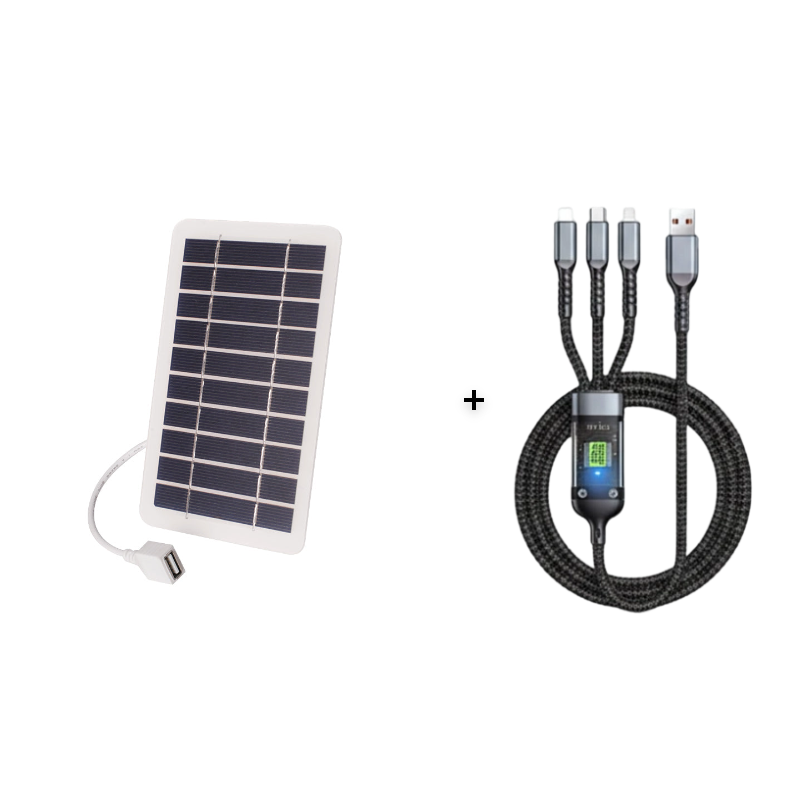 Flexibles Solarpanel 2W 5V mit USB-Ausgang | Brehn