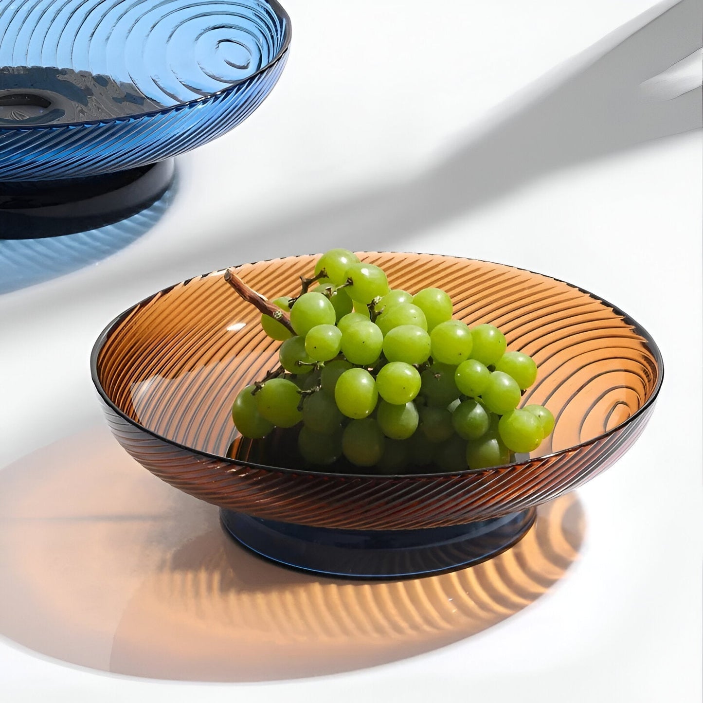 Elegante Kristallglas Obstschale für stilvolle Wohnkultur | Brehn